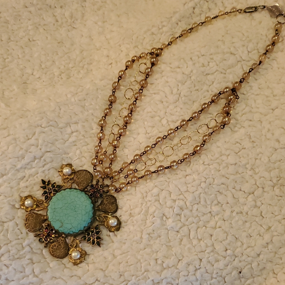 Bold Statement Necklace By KEREN CREATIONS